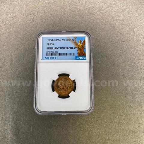 Mexico Estados Unidos Coin Genuine Numismatic Expedition