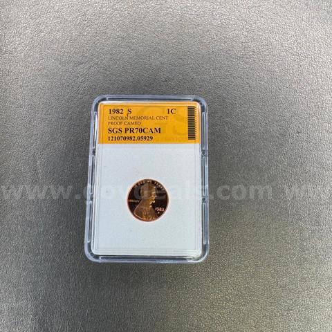 1982S PR70 Lincoln Memorial Cent
