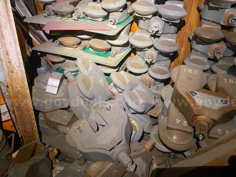 Lot of Parking Meters
