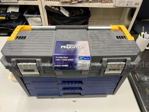 Small Hand Tools and Toolbox - 24 Pieces