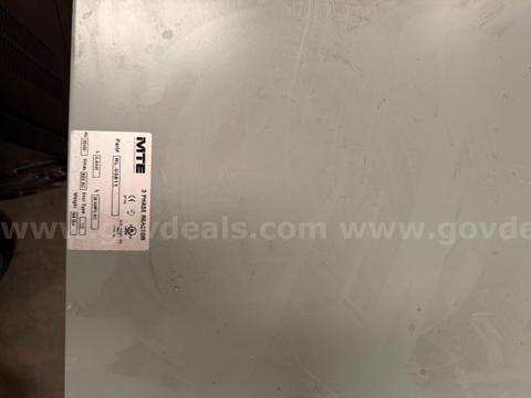 MTE RL-03511 3 Phase Reactor