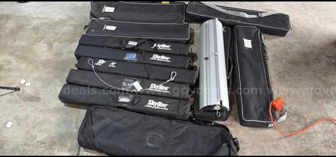 Massive graphics display lot photography photography back shots Shipping only