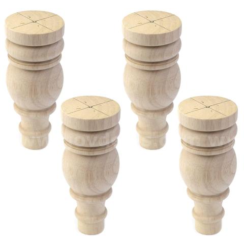 Brand New - 4pcs Wood Furniture Legs  - Shipping Available