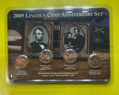 2009 LINCOLN CENT LITTLETON ANNIVERSARY SET UNCIRCULATED FREE SHIPPING (USA ONLY)