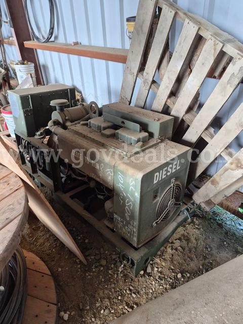 Military Surplus 10 kW Diesel Generator Set β MEP003A β Untested/Non-Running Condition