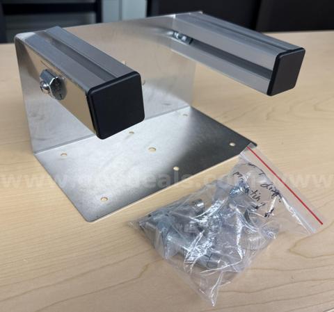4.7 inches wide stainless steel Desktop or Wall-Mounted Tape/Label Dispenser