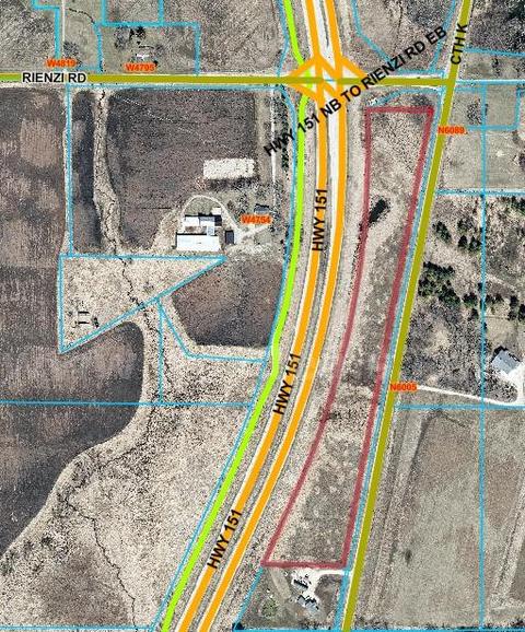 8+/- acres at Rienzi Rd and CTH K