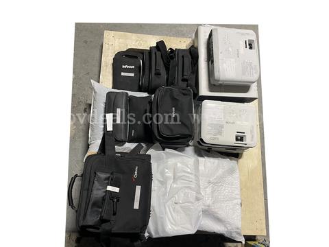 Lot of 22 Projectors – ViewSonic, Epson, Panasonic, Sony, InFocus, Dell – Mixed Condition