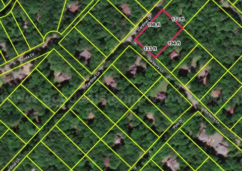 Build Your Pocono Escape — Flat Corner Piece Lot on Coner Piece of Cardinal Ln and Barberry Ln