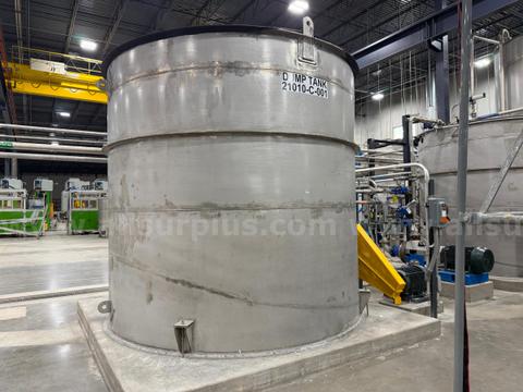 2021 Stuce Stainless Steel Dump Tank