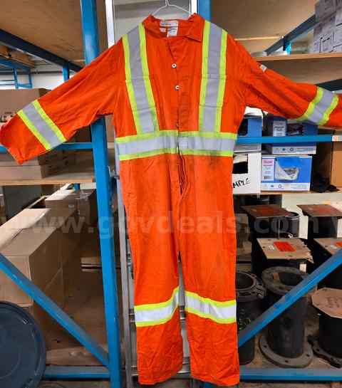 USED High Visibility Coveralls CSA Approved - Lot of 3