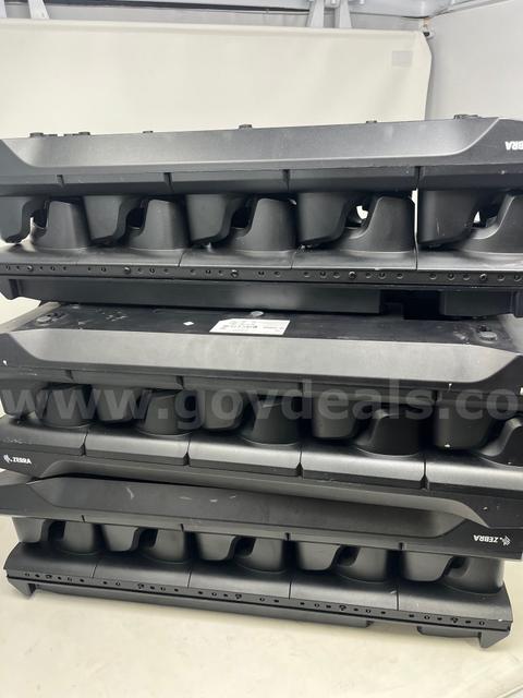 lot of 10 Zebra 5-Port Charge Cradle for TC53, TC58 - CRD-NGTC5-5SC5D - Cradle Only