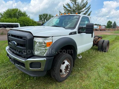 2013 Ford F-550 SD 4x4 Cab & Chassis Dually