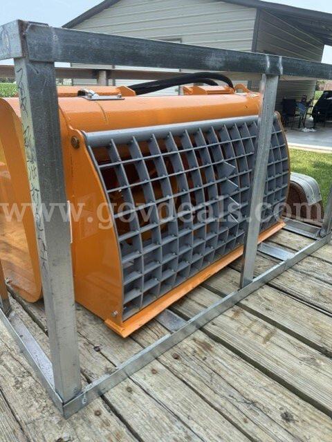 LandHonor DCM-11-250G Double Discharge Concrete Mixer Skid Steer Attachment β Brand New