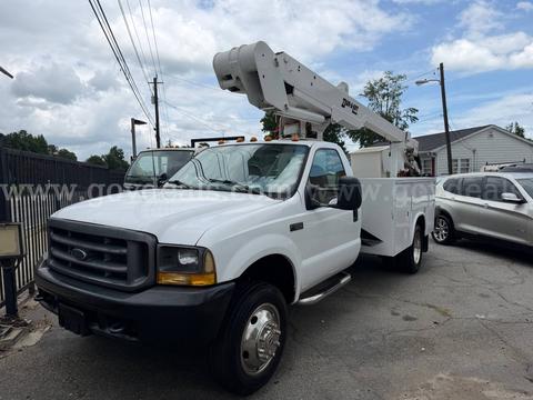 2000 Ford F-550 Super Duty Bucket Truck - 7.3L Diesel - Dur-A-Lift 35' Working Height - 97k Miles