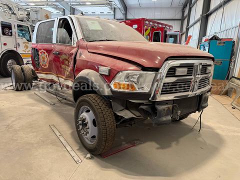 2011 Dodge Ram 5500 4WD Crew Cab Brush Truck β 6.7L Cummins Turbo Diesel β 6,135 Miles