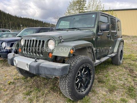 2008 Jeep Wrangler Unlimited Sahara 4WD SPORT UTILITY 4-DR 3.8L V6 OHV 12V