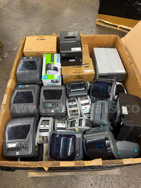 Mixed Lot of Thermal & Label Printers – Zebra, Dymo, Epson, Intermec (60 Units Total)