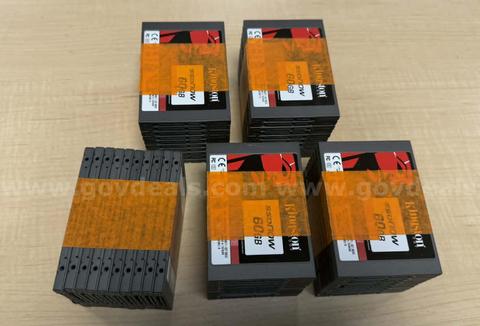 LOT OF 50 – Kingston SSDNow 60GB SSD RBU-SC152S37/60GG