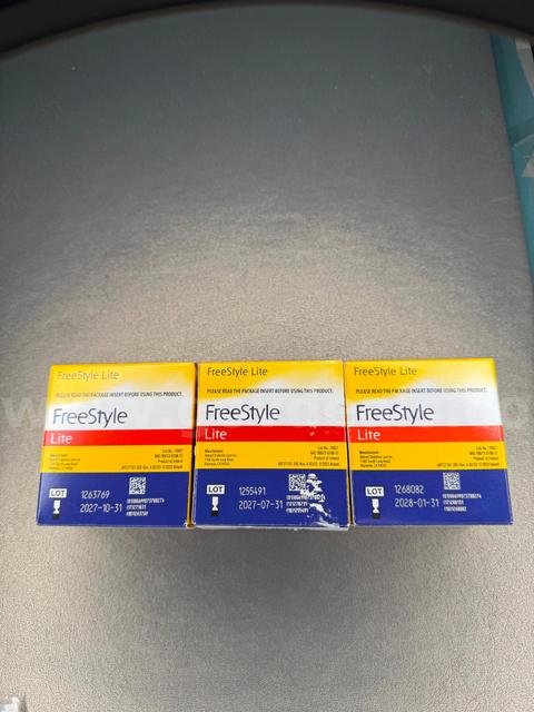 Lot of 3 Freestyle Lite 100 ct