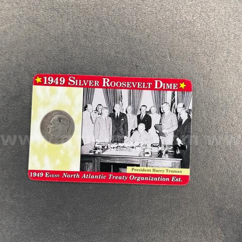 1949 Silver Roosevelt Dime