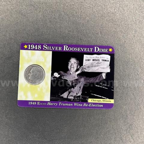 1948 Silver Roosevelt Dime