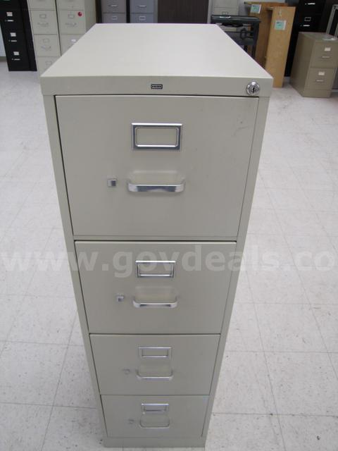 Four drawer filing cabinet