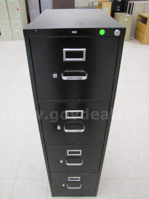 Four drawer filing cabinet