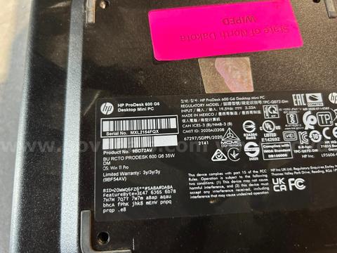 HP 600 G6