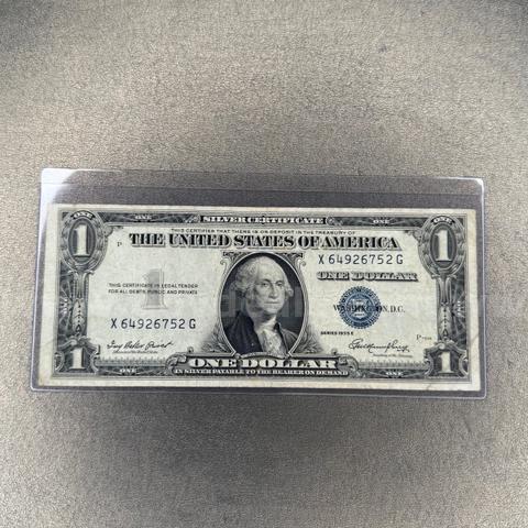 1935 E Silver Certificate Dollar