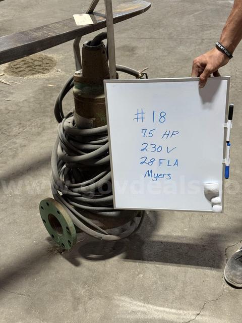 7.5 HP 230V 28 FLA Myers