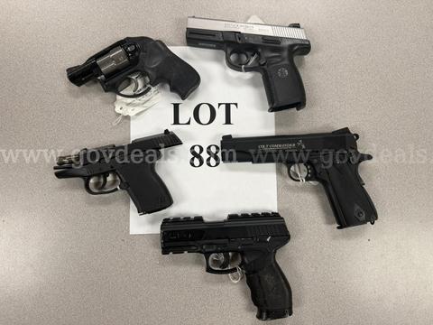 3 Handguns / 2 BB Guns - Lot 88