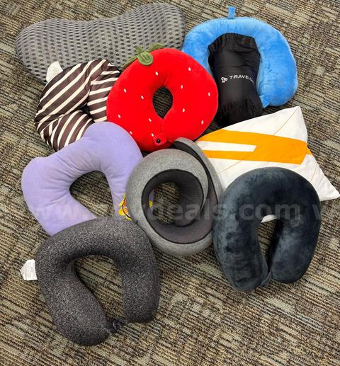 Misc. neck pillows and pillows