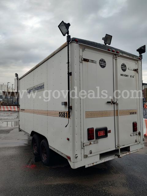 Airport Emergency Response/ Disaster relief Trailer with Medical Equipment