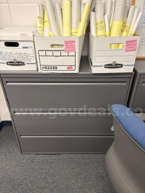 Lot of Filing Cabinets