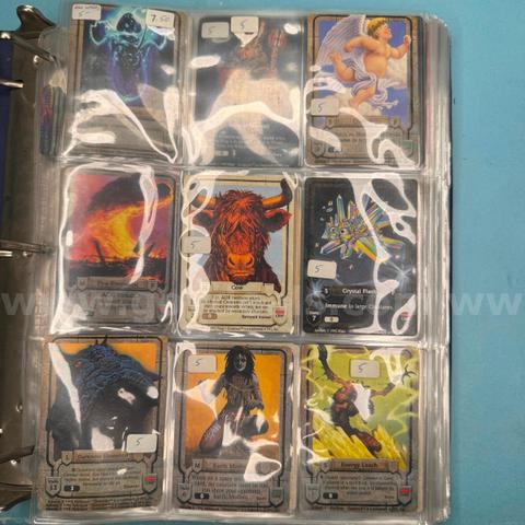 Binder of Star Trek & Star Wars Cards