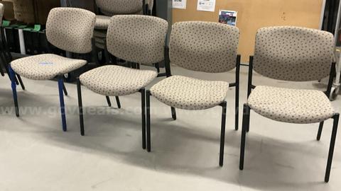 SitOnIt Seating Commercial Stacking Chairs β Set of 4