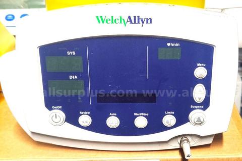 Lot of 5 Welch Allyn Blood Pressure Monitor 53000 – Base Unit Only (P/N 007-0098-01)  Internal ID 061926-5