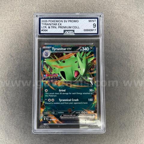 2025 Tyranitar Ex Pokemon