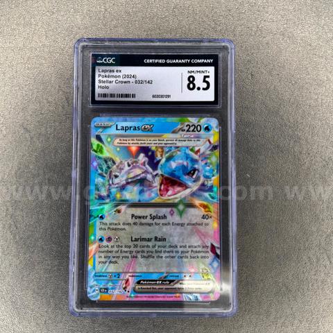 2024 Lapras Ex Pokemon Holo