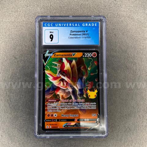 2021 Zamazenta V Pokémon Celebrations