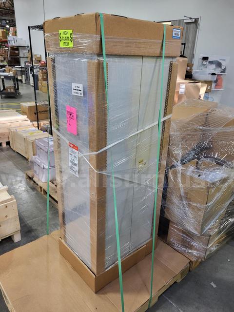 Uline H-6317AGR Chemical Storage Cabinet