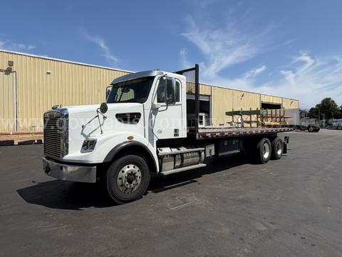 2016 Freightliner Coronado SD122 T/A Flatbed Dump Truck