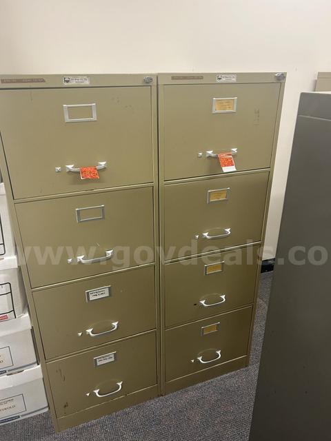 A Lot of (7) Filing Cabinets