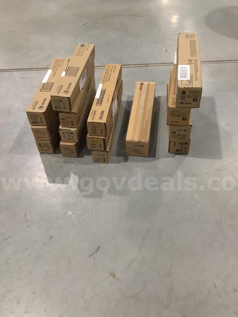 Lot of (15) Various Xerox Toners
