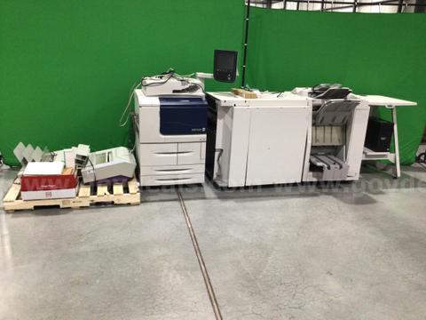 Xerox D125 Copier and Various Accessories