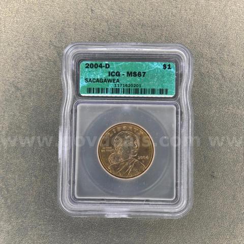 2004-D MS-67 Sacagewea Dollar