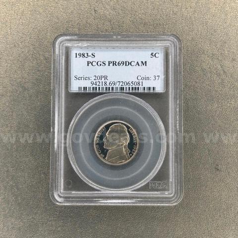1983-S PR69 Nickel