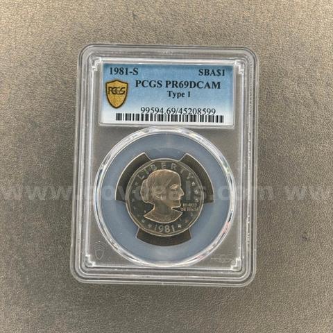1981-S PR69 Liberty Dollar