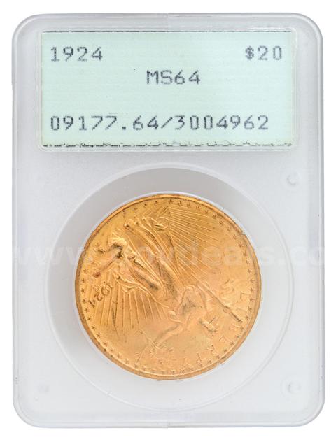 1924 Twenty-Dollar Gold Piece